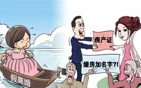 假离婚现象