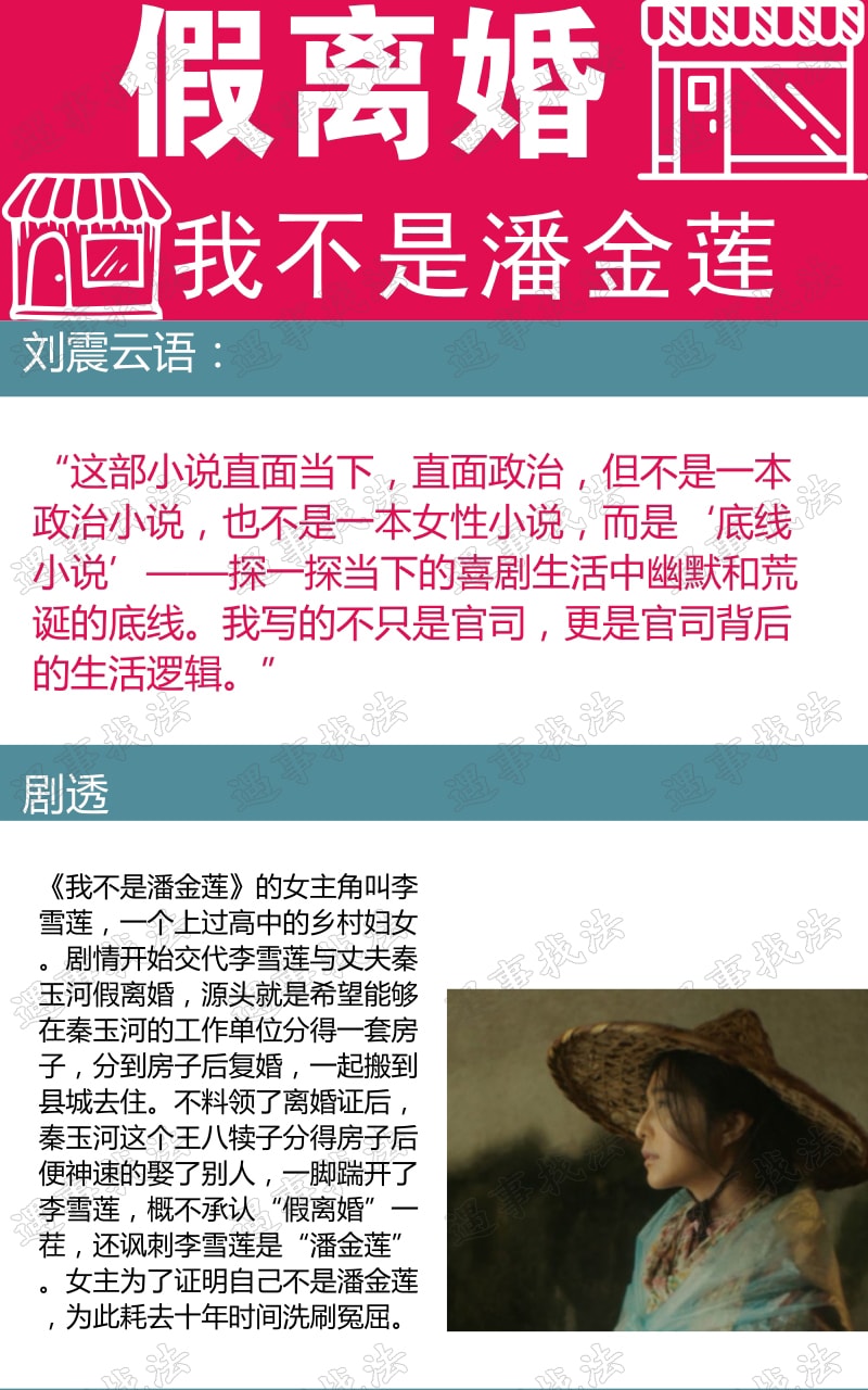 我不是潘金莲