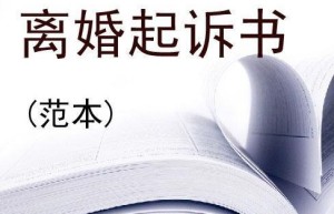 离婚起诉书答辩状怎么写